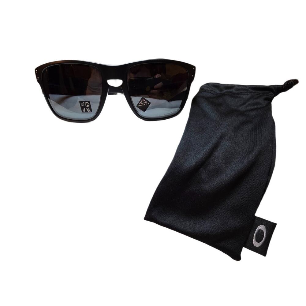 NEW Oakley Holbrook RX Polarized Prizm Sunglasses Matte Black 57-18-137